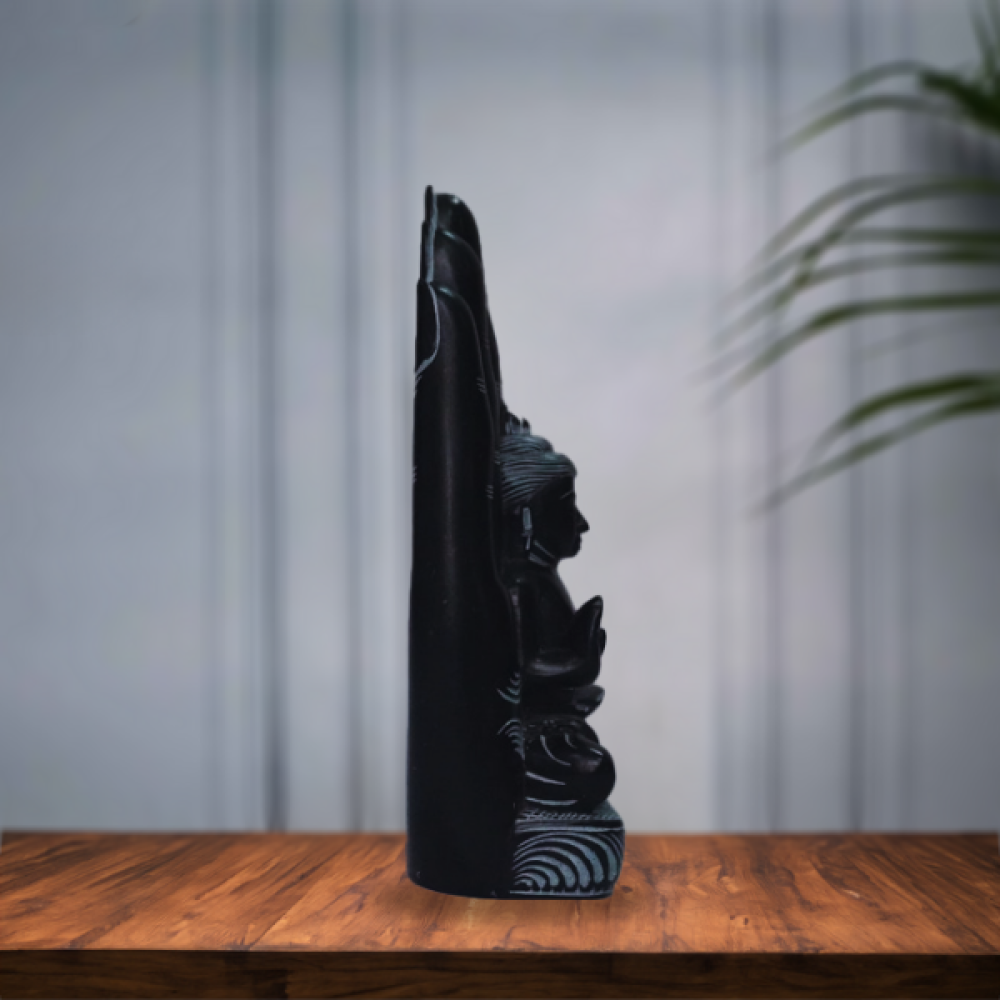 Divine Spiritual Mudra Hand Stone Carving Buddha Statue