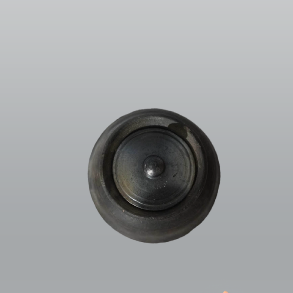 Earthen Black Stone Bowl With Lid