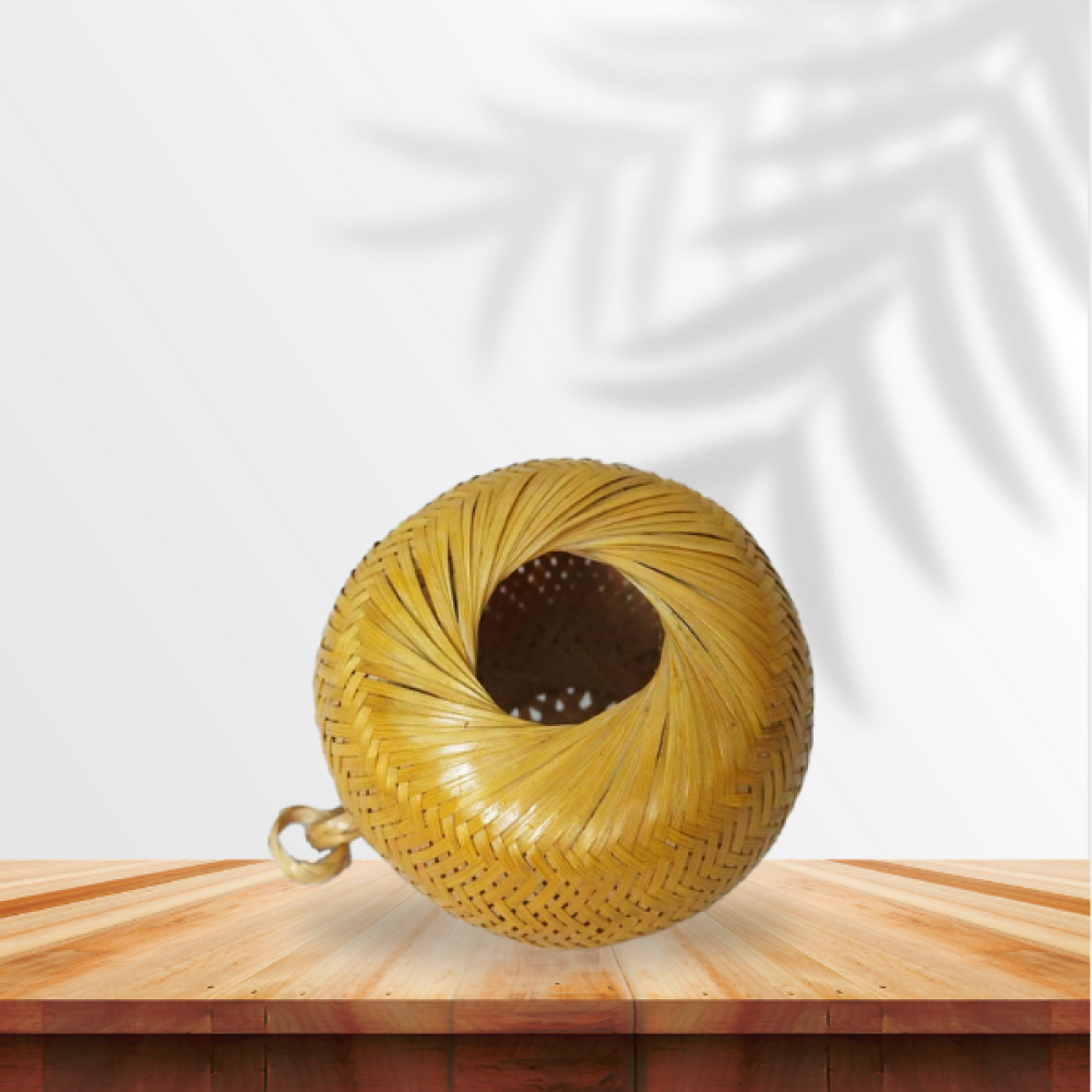 Attractive Round Bamboo Made Lamp Shade